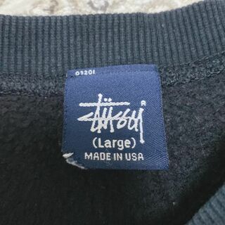 old stussy ステューシー　ジップパーカー　スカル　紺タグ　90s