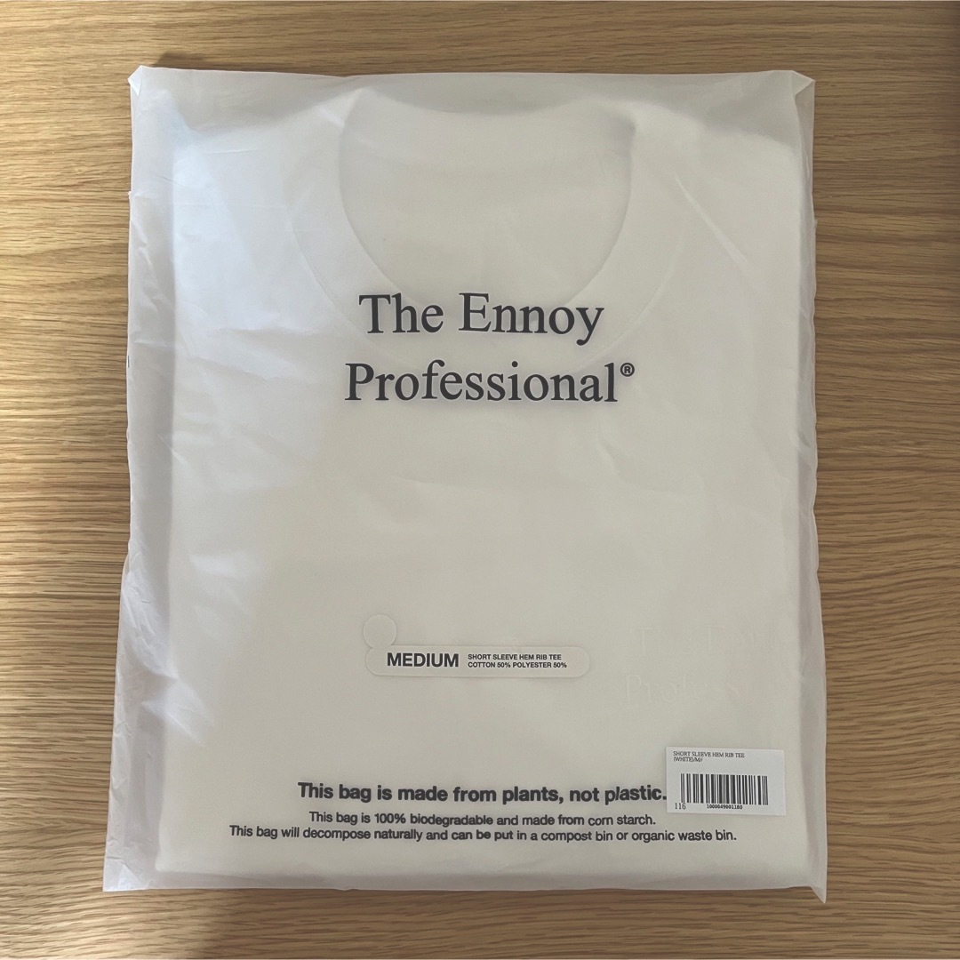 1LDK SELECT - Ennoy エンノイ Short sleeve hem rib teeの通販 by