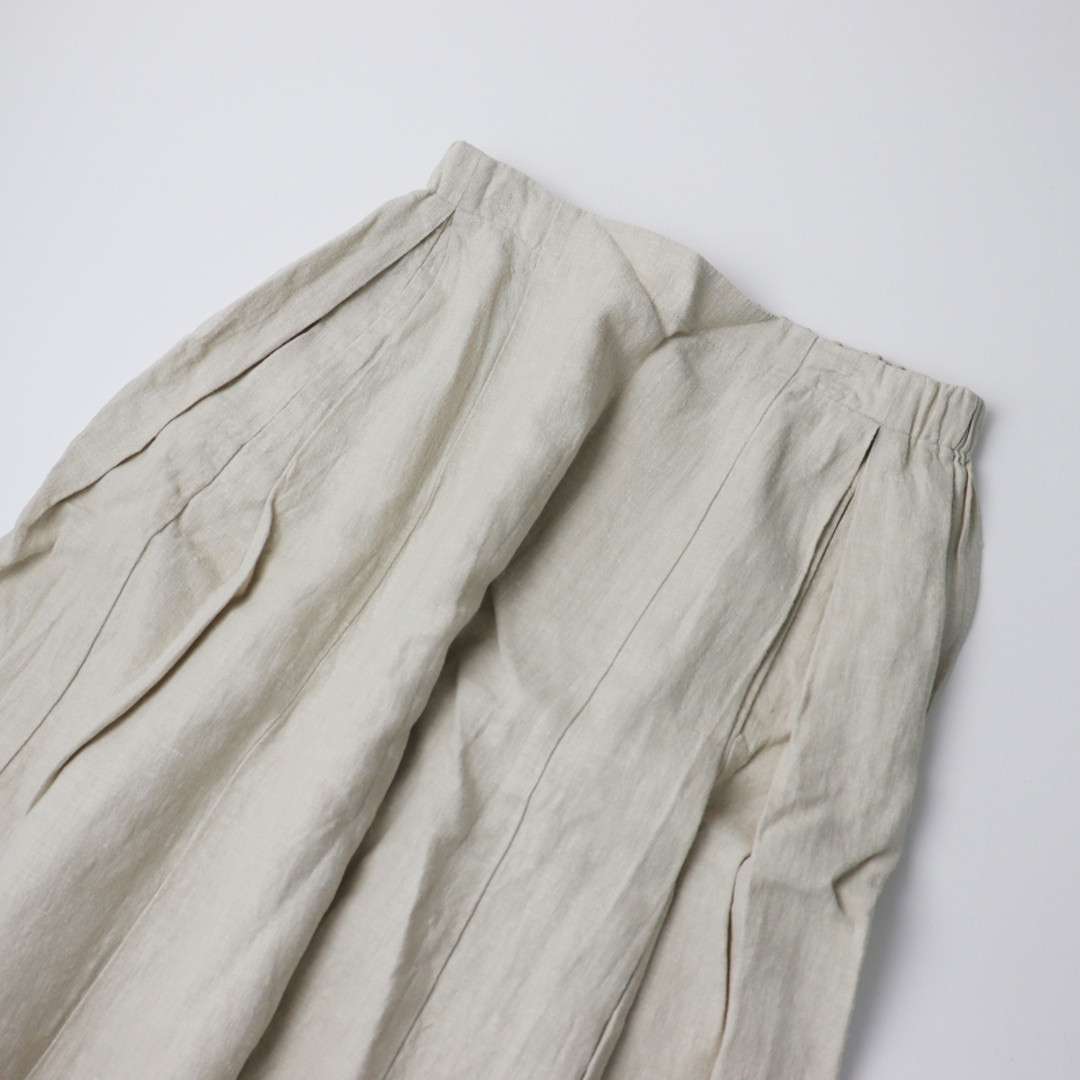 evam eva(エヴァムエヴァ)のエヴァムエヴァ ヴィー evam eva vie 2020SS sarrouel pants サイドタック サルエルパンツ/エクリュ ボトムス【2400013475136】 レディースのパンツ(サルエルパンツ)の商品写真