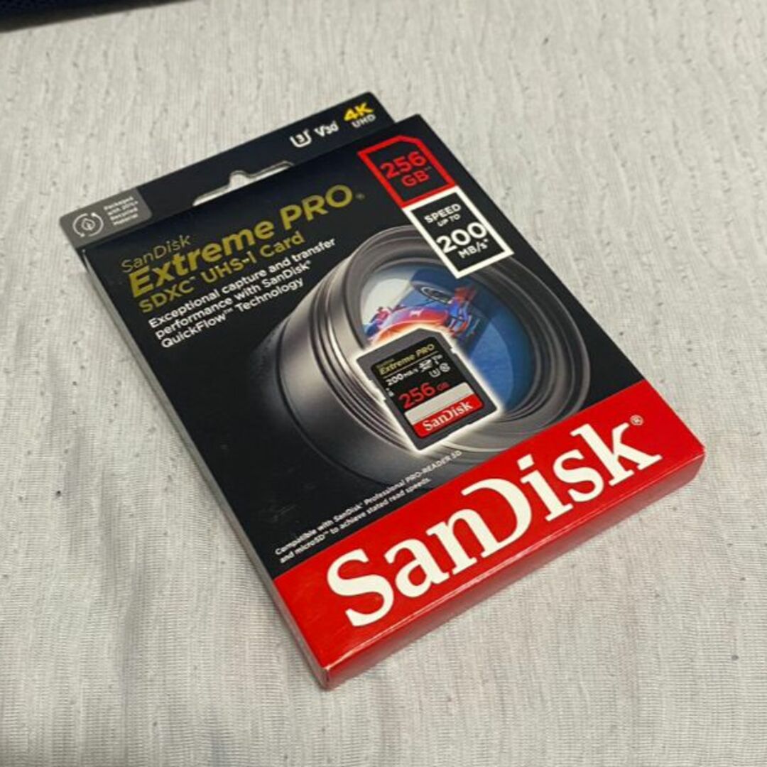 SanDisk - 新品 SDカード 256GB SDXC SanDisk Extreme PRO の通販 by