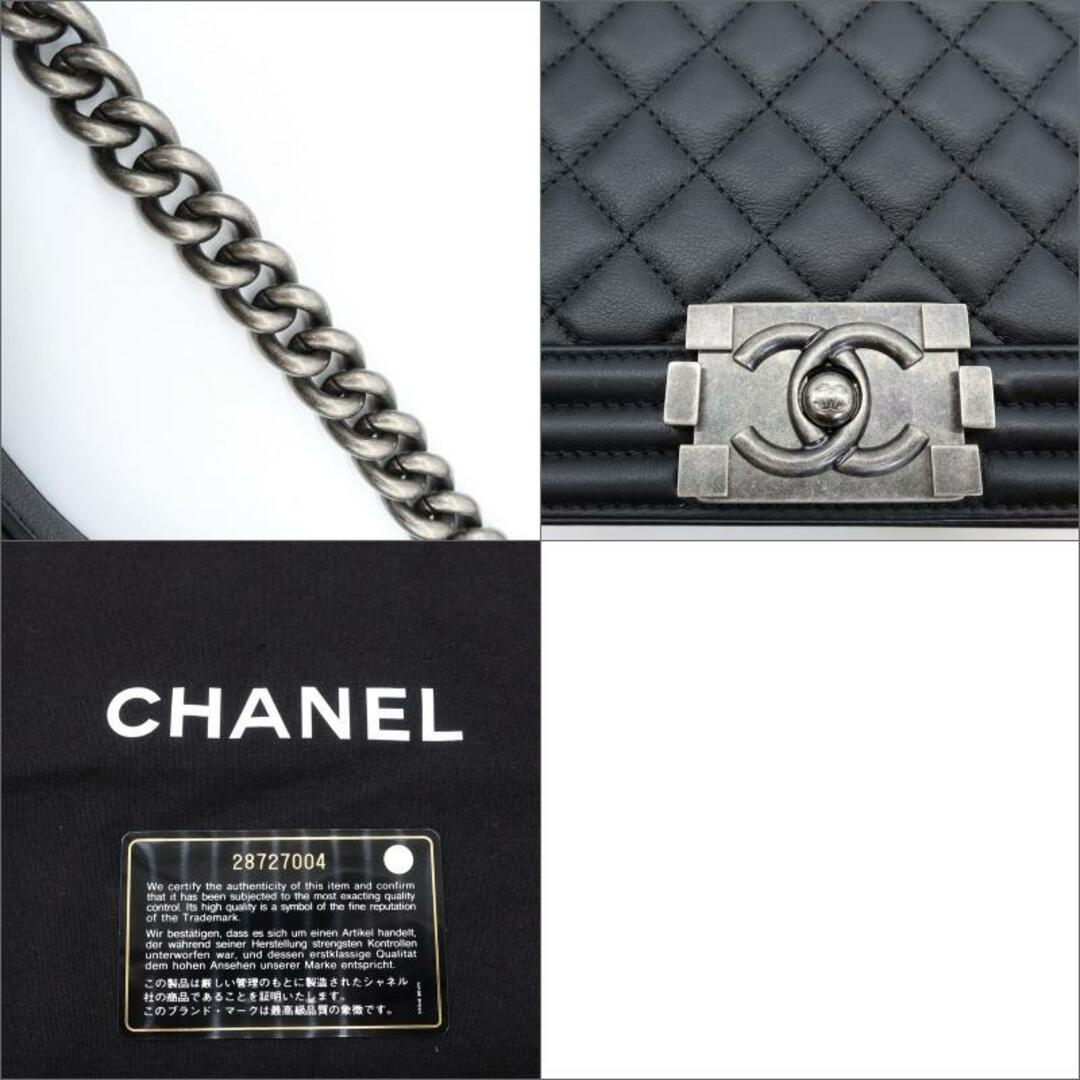 CHANEL シャネル ボーイシャネル チェーンショルダーバッグ ラージ