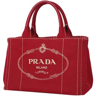 PRADA CANAPA ROSSO プラダ カナパ 赤 Sサイズ 本物正規品