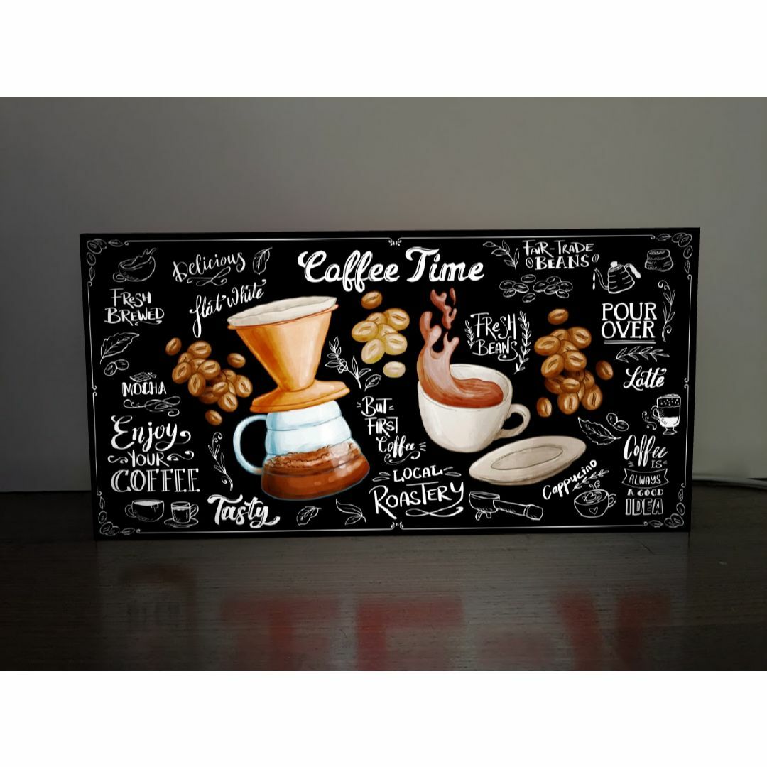 Lサイズ】コーヒータイム 珈琲 カフェ 喫茶 看板 置物 雑貨 Lサイズ】コーヒータイム 珈琲 カフェ 喫茶 看板 置物 雑貨