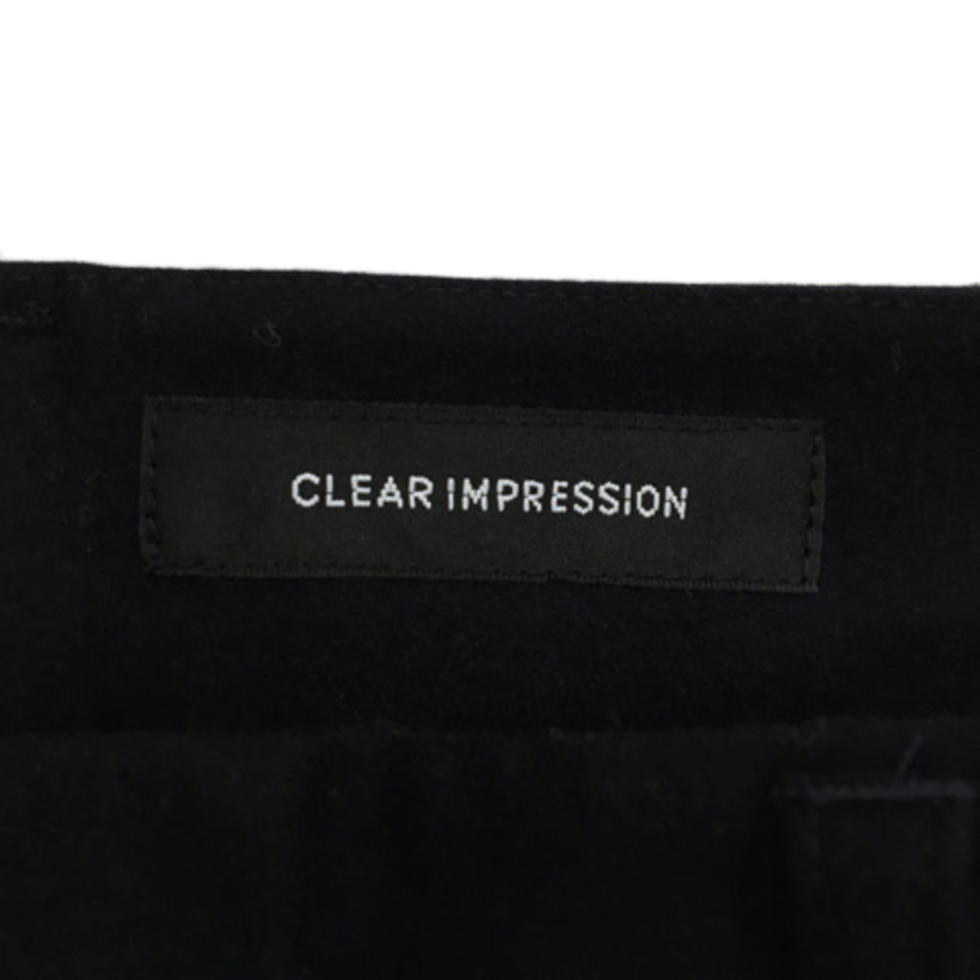 CLEAR IMPRESSION(クリアインプレッション)のクリアインプレッション パンツ テーパード ロング 無地 1 紺 ネイビー レディースのパンツ(その他)の商品写真