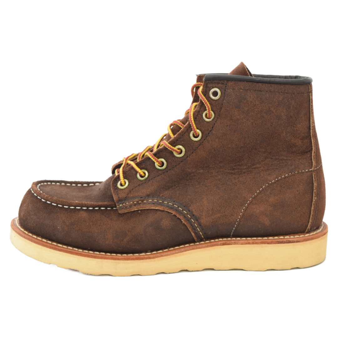 REDWING(レッドウィング)のRED WING レッド ウイング CLASSIC MOC TOE 6インチ スエードブーツ ブラウン US6/24cm 8878 メンズの靴/シューズ(ブーツ)の商品写真