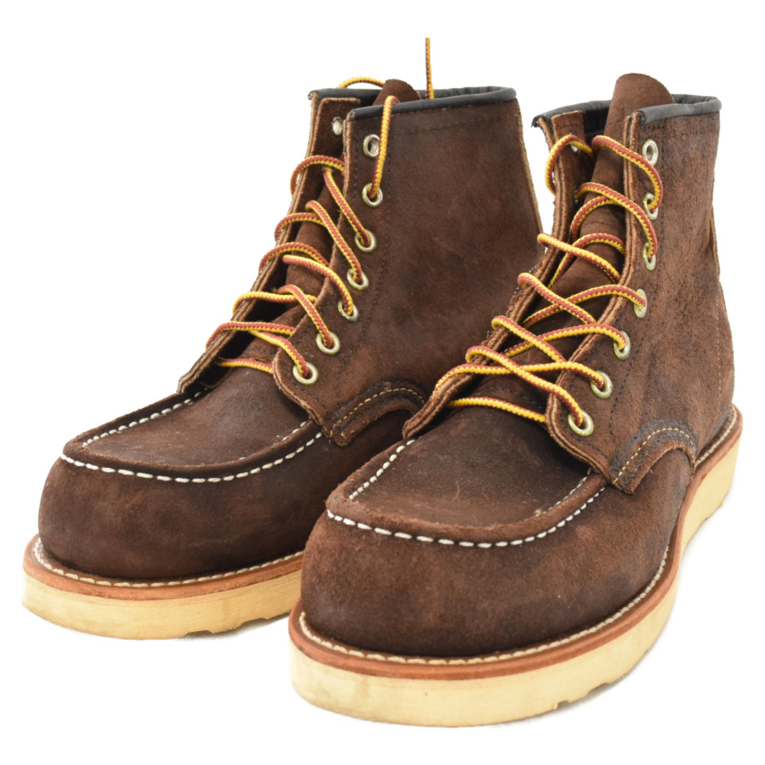 REDWING(レッドウィング)のRED WING レッド ウイング CLASSIC MOC TOE 6インチ スエードブーツ ブラウン US6/24cm 8878 メンズの靴/シューズ(ブーツ)の商品写真