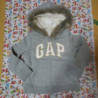 ベビーギャップ(babyGAP)のGAP 裏起毛 パーカー 110(ジャケット/上着)