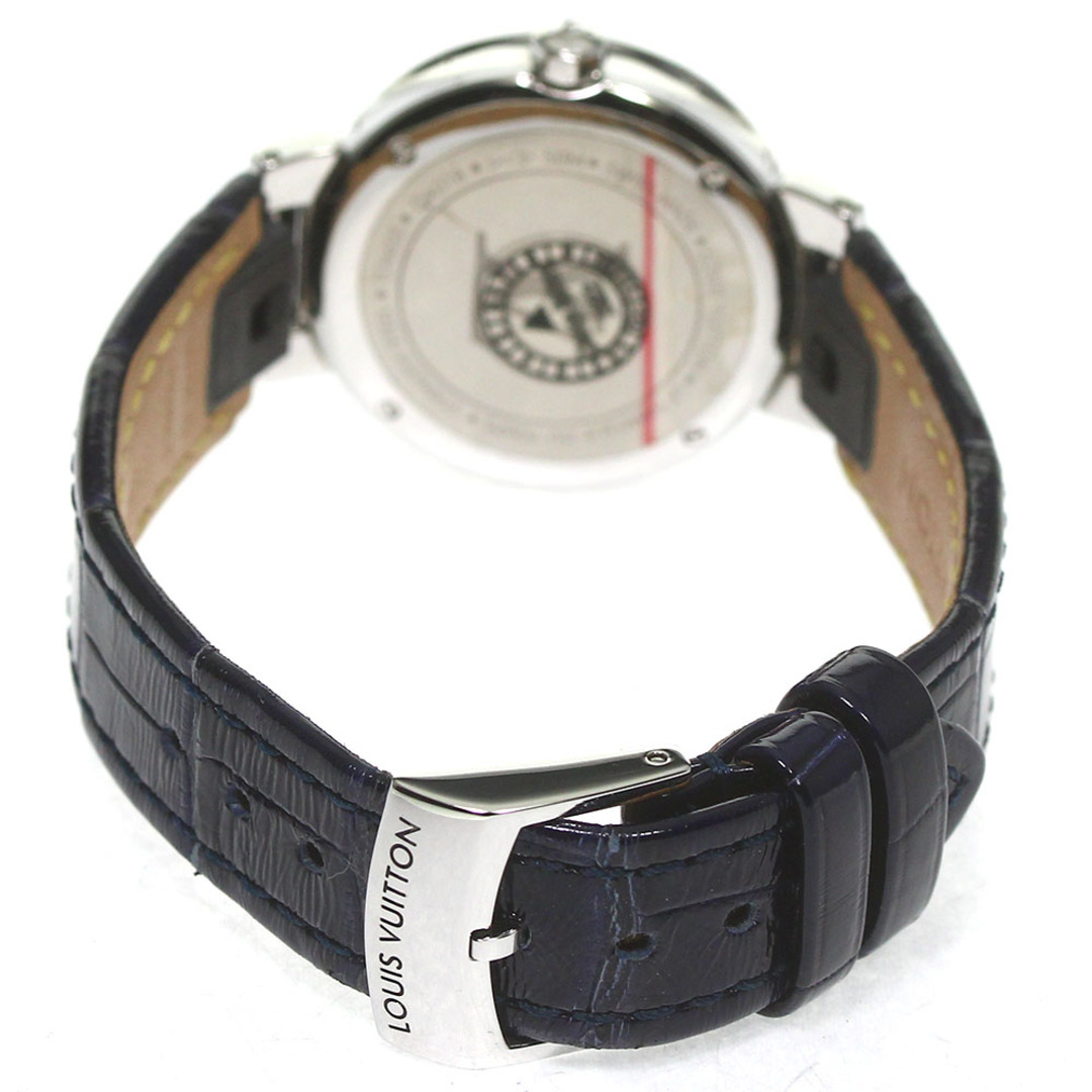 LOUIS VUITTON(ルイヴィトン)のルイ・ヴィトン LOUIS VUITTON QA018 タンブール ムーンディヴァイン PM ダイヤモンド クォーツ レディース 良品 内箱付き_764670 レディースのファッション小物(腕時計)の商品写真
