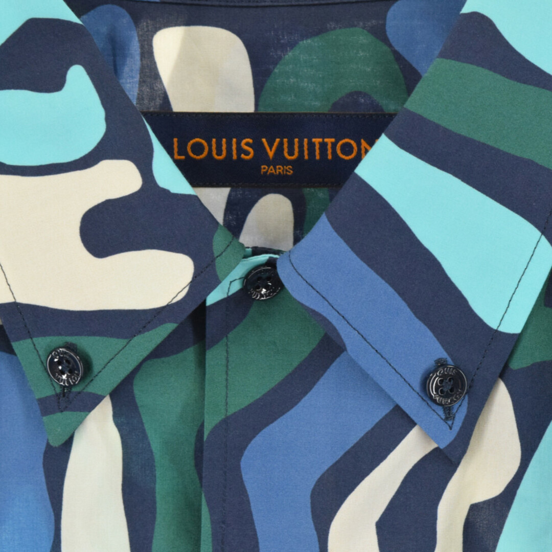 LOUIS VUITTON - LOUIS VUITTON ルイヴィトン 23SS 総柄長袖シャツ