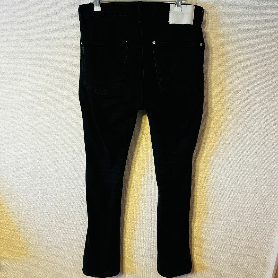 ASKYURSELF Double Knee Flare DENIM Pants