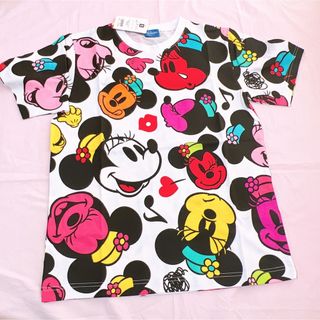 ディズニー(Disney)の★ディズニーリゾート ミニー 半袖 Tシャツ★294 カラフル POP Sサイズ(Tシャツ(半袖/袖なし))