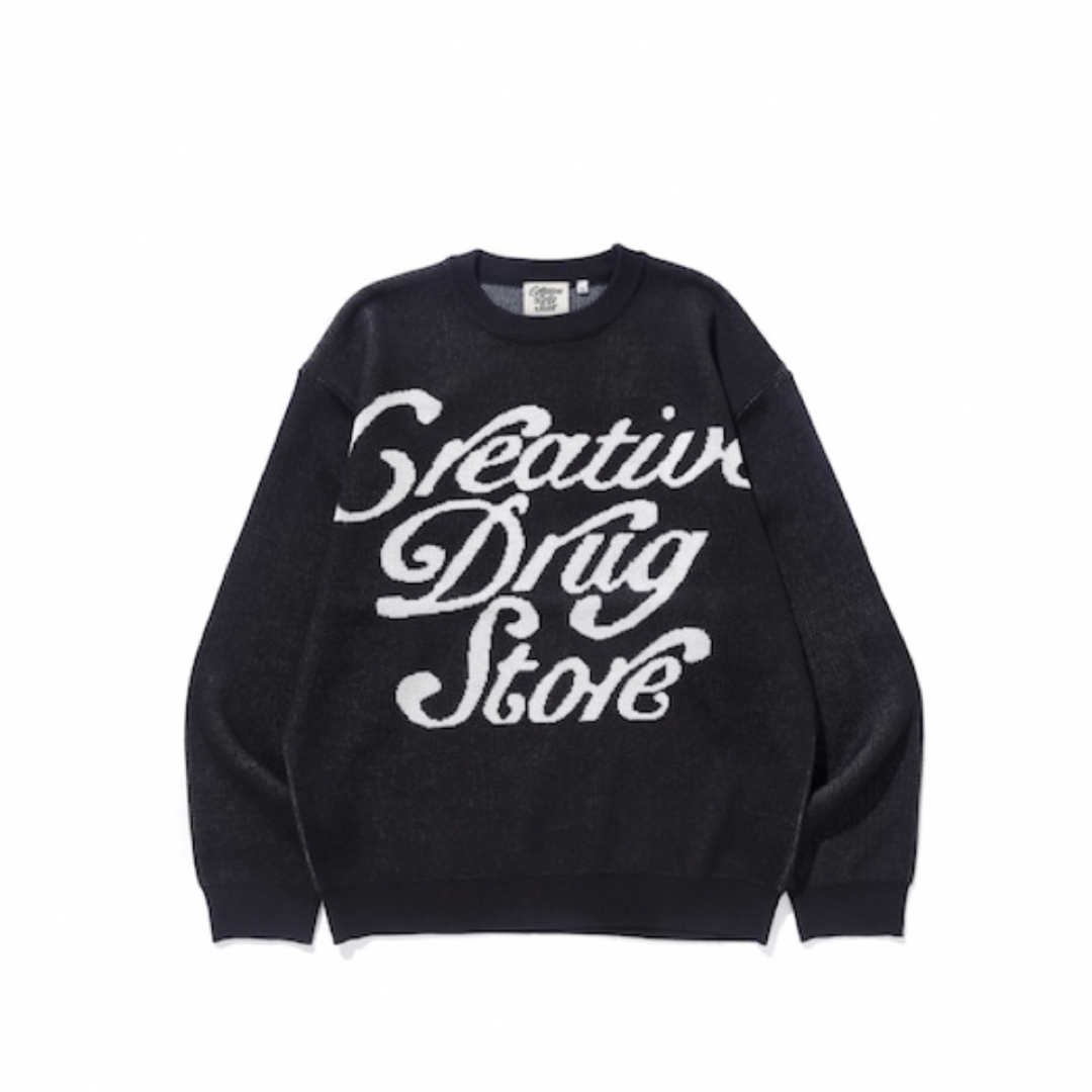 新品☆verdy creative drug store knitニット 黒