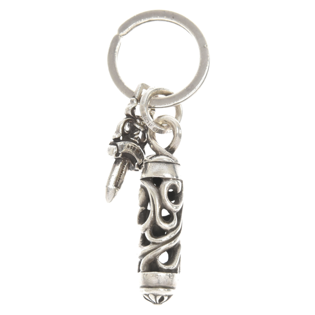 CHROME HEARTS クロムハーツ CELTIC ROLLER KEY RING ケルティックローラーシルバーキーリング キーホルダー