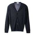 JOHN SMEDLEY ジョンスメドレー カーディガン/PETWORTH エクストラファインメリノウール 30ゲージ STANDARD FIT メンズ MIDNIGHT S