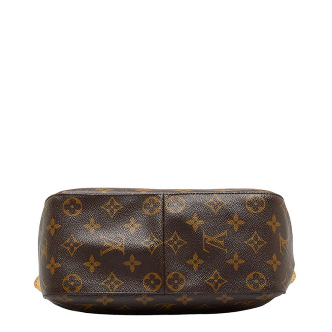 ルイ ヴィトン モノグラム ルーピングMM ショルダーバッグ M51146 PVC レディース LOUIS VUITTON 【222-14914】