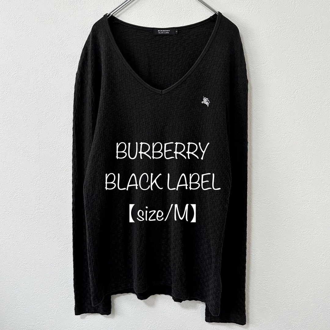 BURBERRY BLACK LABEL - BURBERRY/バーバリー☆長袖Tシャツ☆ロンT☆V