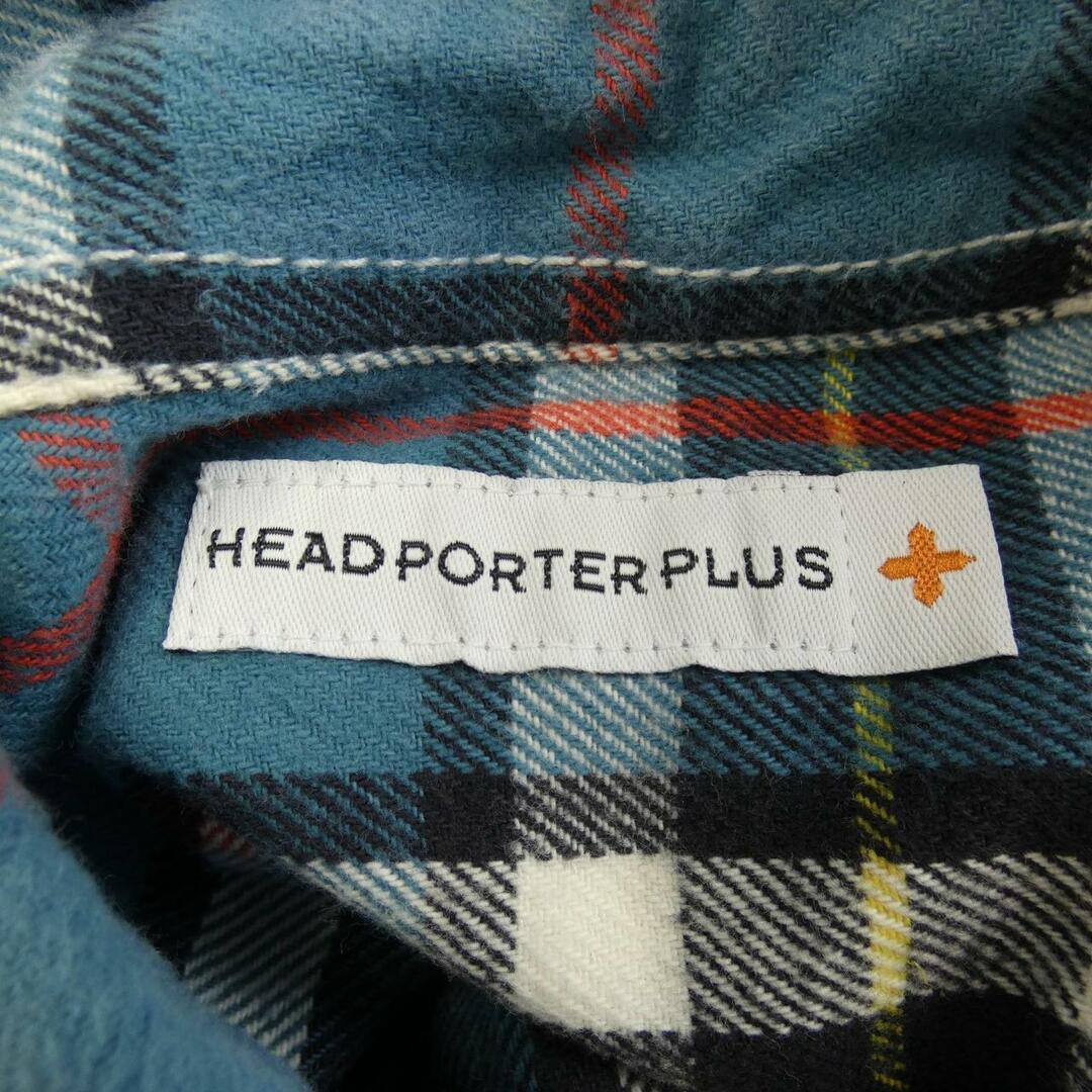head porter plus 切り替えデニムシャツ　XL