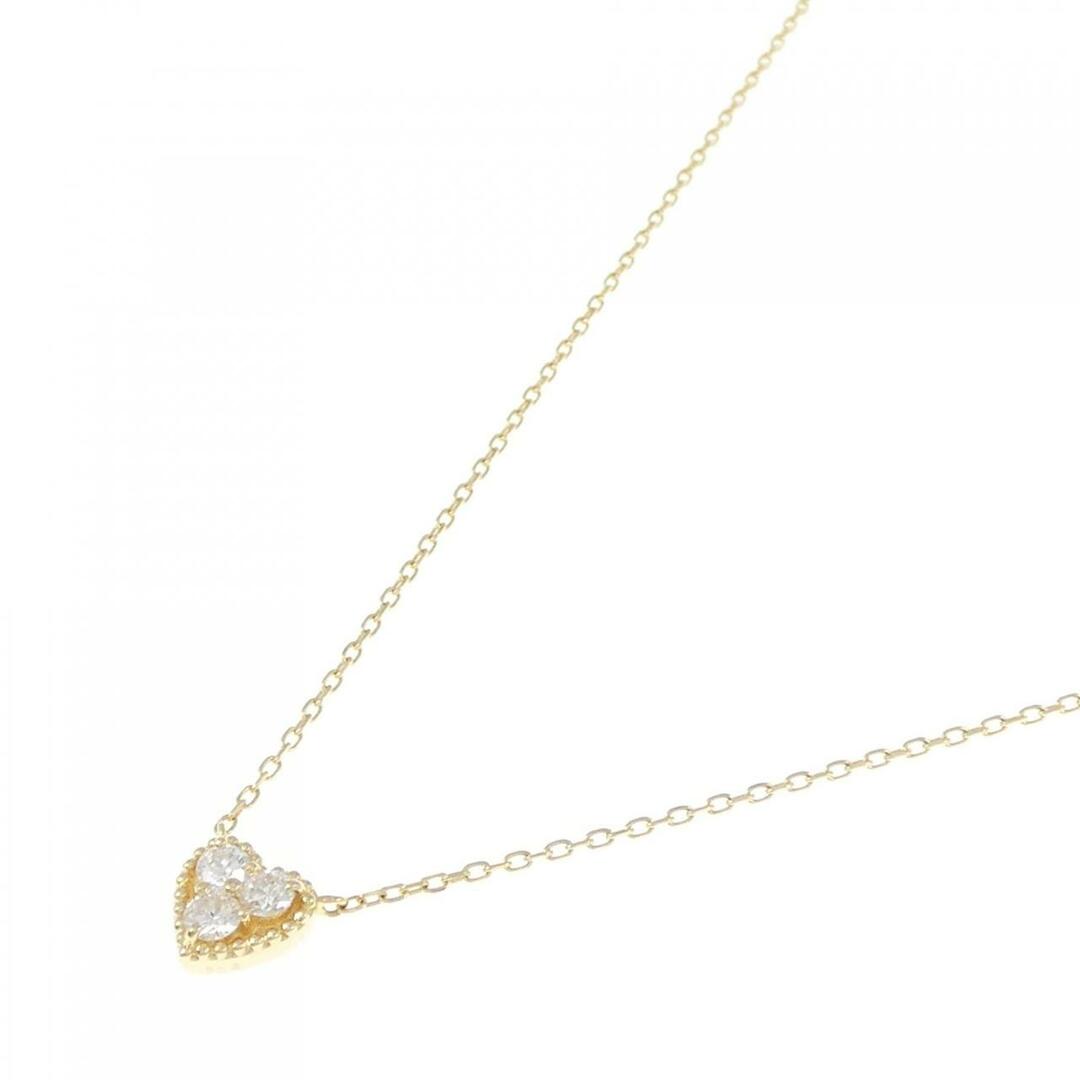 Vendome Aoyama(ヴァンドームアオヤマ)のヴァンドーム ハート ダイヤモンド ネックレス 0.12CT レディースのアクセサリー(ネックレス)の商品写真