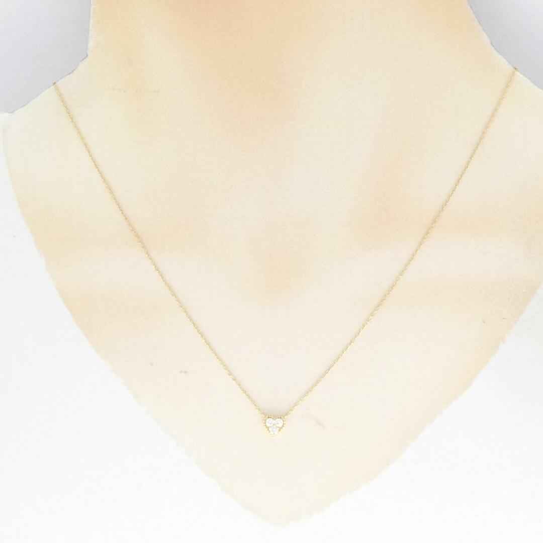 Vendome Aoyama(ヴァンドームアオヤマ)のヴァンドーム ハート ダイヤモンド ネックレス 0.12CT レディースのアクセサリー(ネックレス)の商品写真