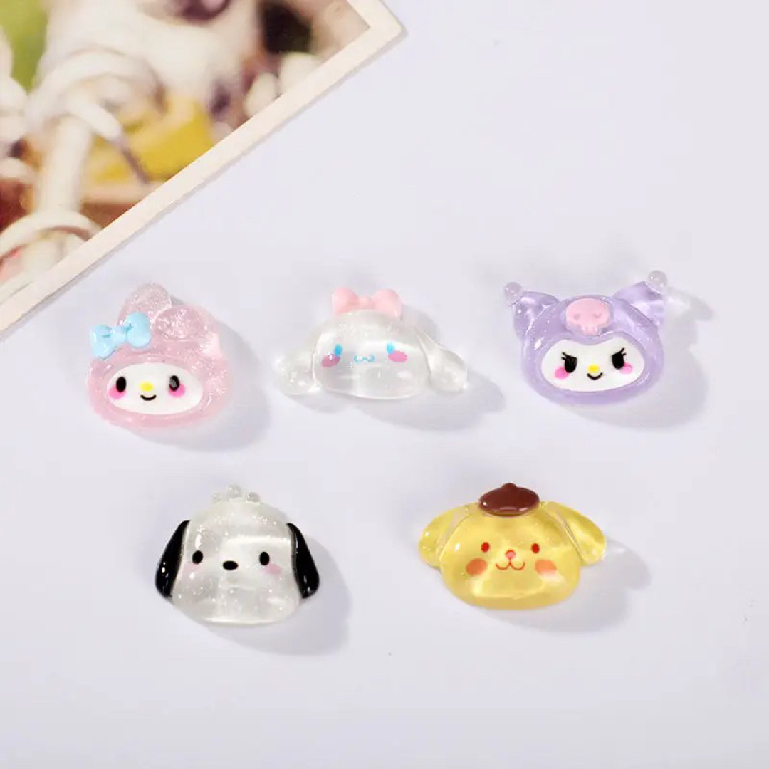 ネイル ジェルネイル キャラクターパーツ サンリオ Cタイプ 40ピースの