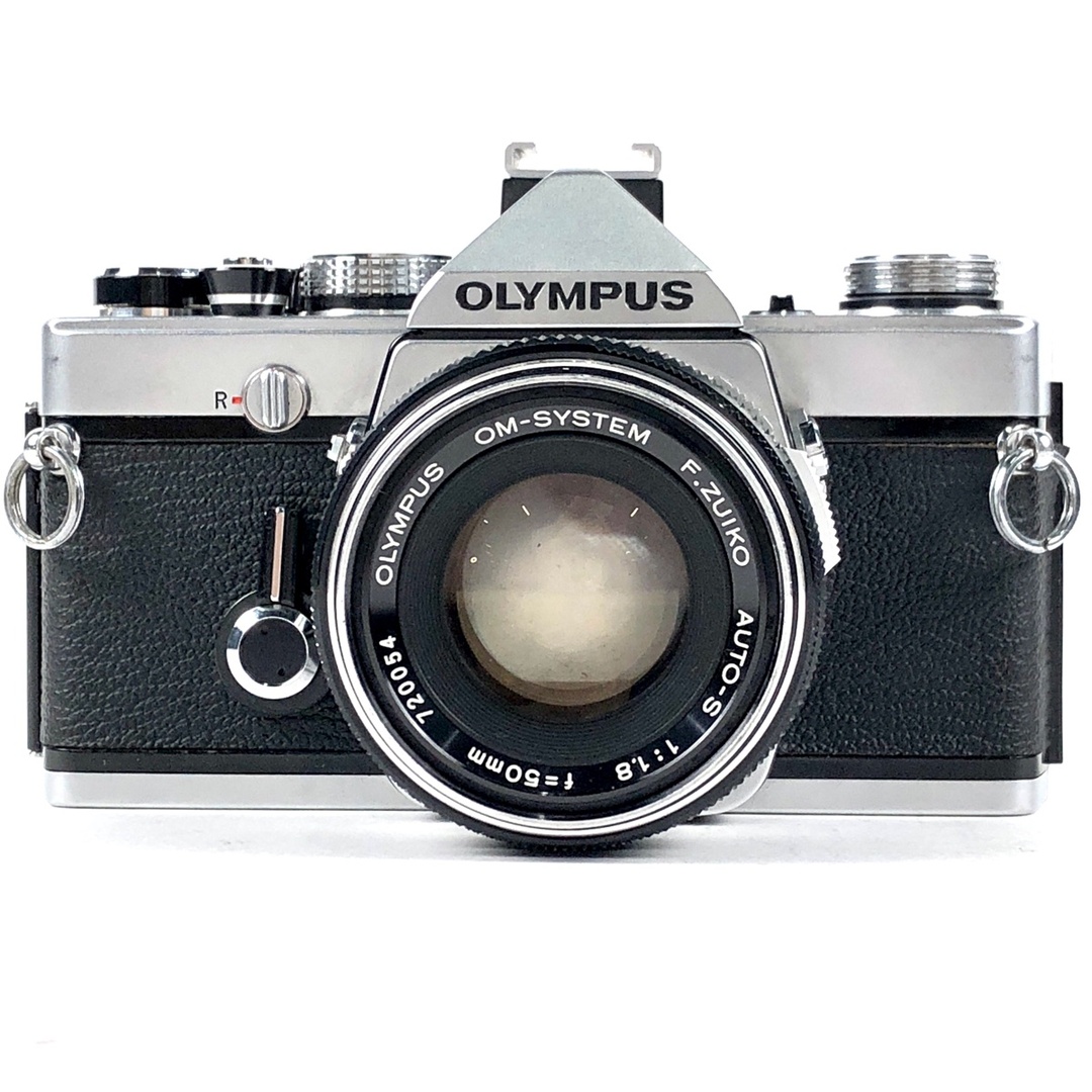 オリンパス OM-1N シルバー ＋ F.ZUIKO AUTO-S 50mm F1.8 ［ジャンク品 ...