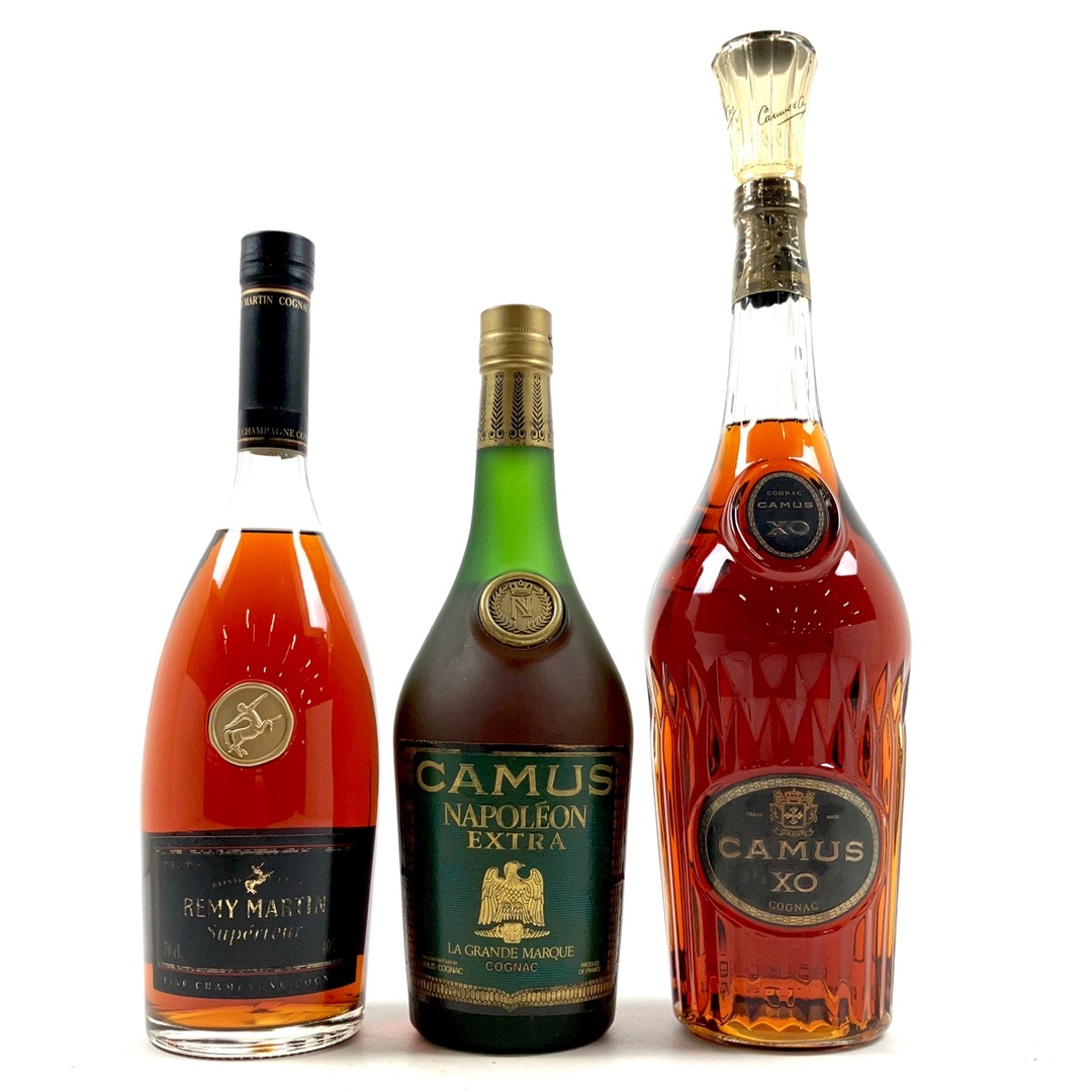 3本 REMY MARTIN CAMUS コニャックの通販 by バイセル ラクマ店|ラクマ