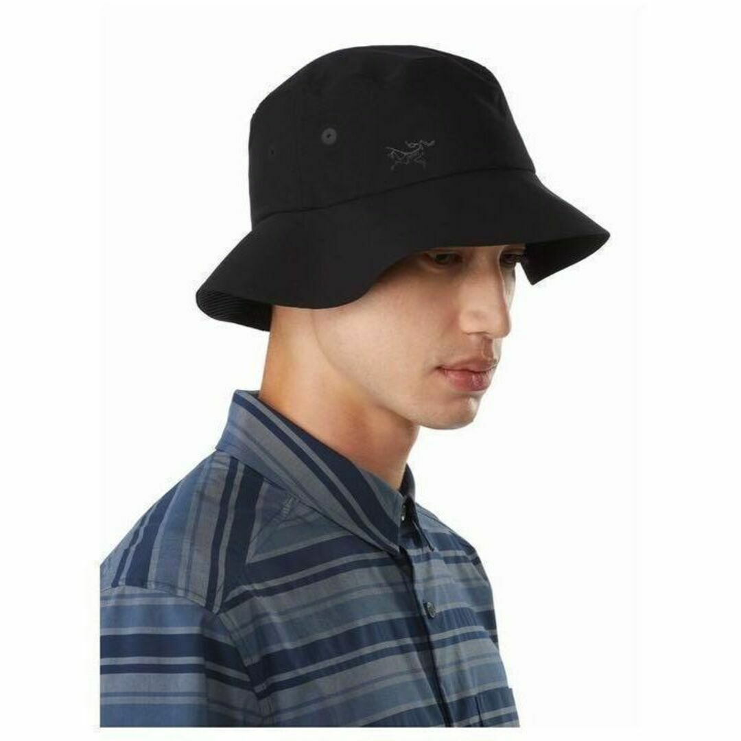 ARC'TERYX(アークテリクス)の正規品 新品 アークテリクス シンソロハット 黒 L/XL メンズの帽子(ハット)の商品写真