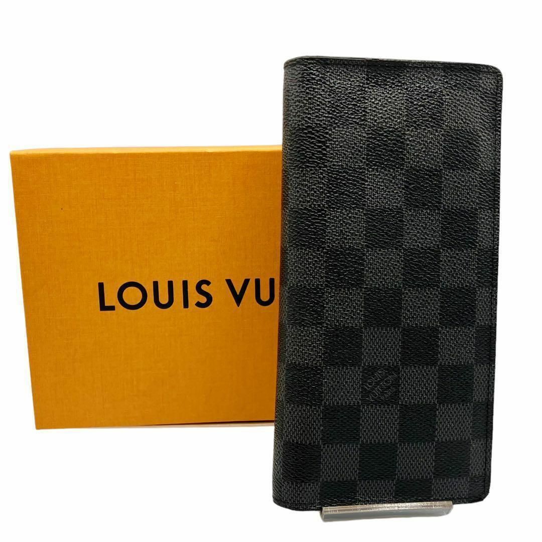 LOUIS VUITTON(ルイヴィトン)の⭐️良品⭐️ルイヴィトン ダミエグラフィット ポルトフォイユ ブラザ メンズのファッション小物(長財布)の商品写真