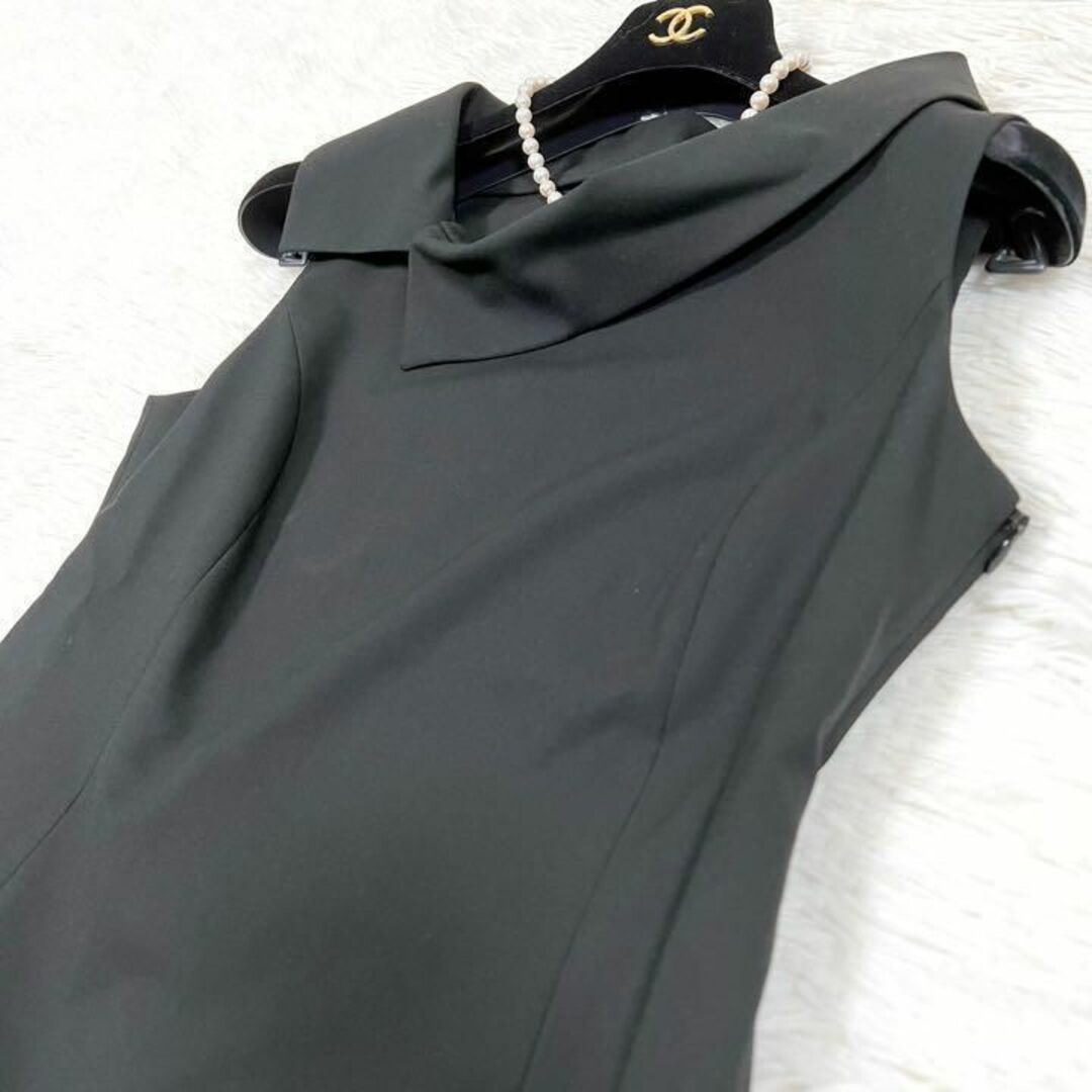 FOXEY NEW YORK ワンピース パレーブルボン 襟付き ブラック 40