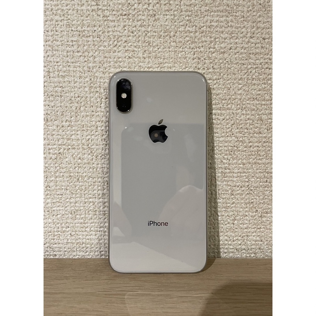 iPhoneX シルバー　本体スマートフォン/携帯電話