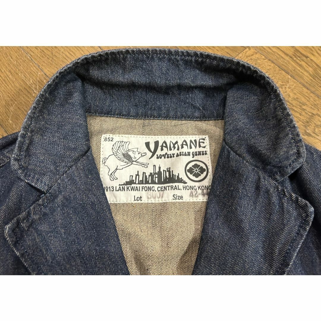 EVISU テーラードジャケット YAMANE ジャケット MADISON2- EVISU テーラードジャケット YAMANE ジャケット MADISON2-