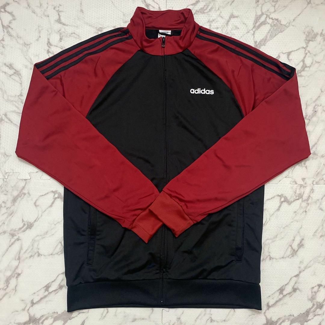 ※ 9/28まで出品 adidas ナイロンジャケット デサント製 XL