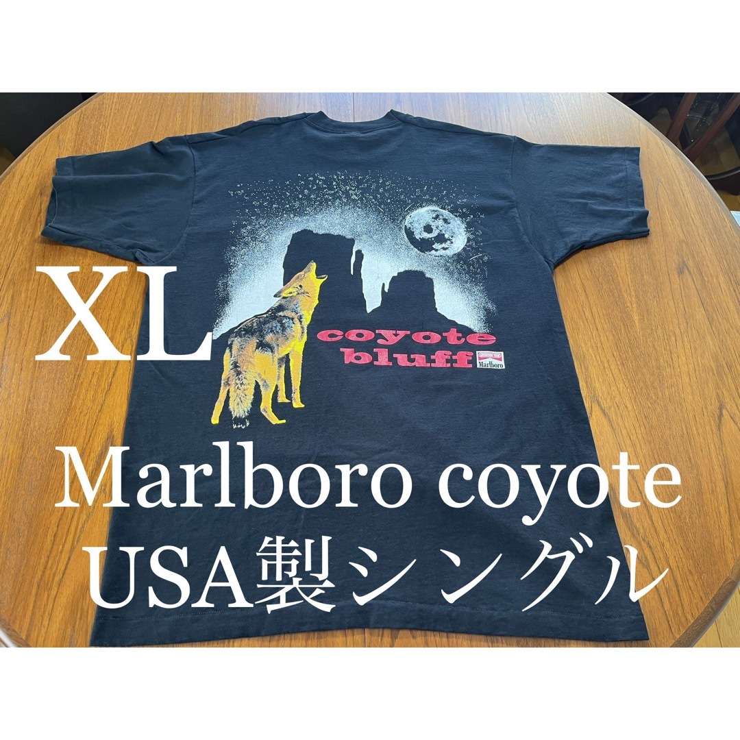 Tシャツ/カットソー(半袖/袖なし)美品！貴重！Marlboro coyote Tシャツ　snakepapss