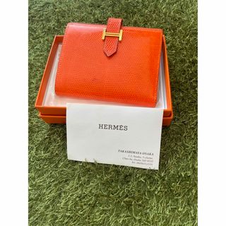 エルメス(Hermes)のエルメス　財布　リザード　ケロポン様専用(財布)