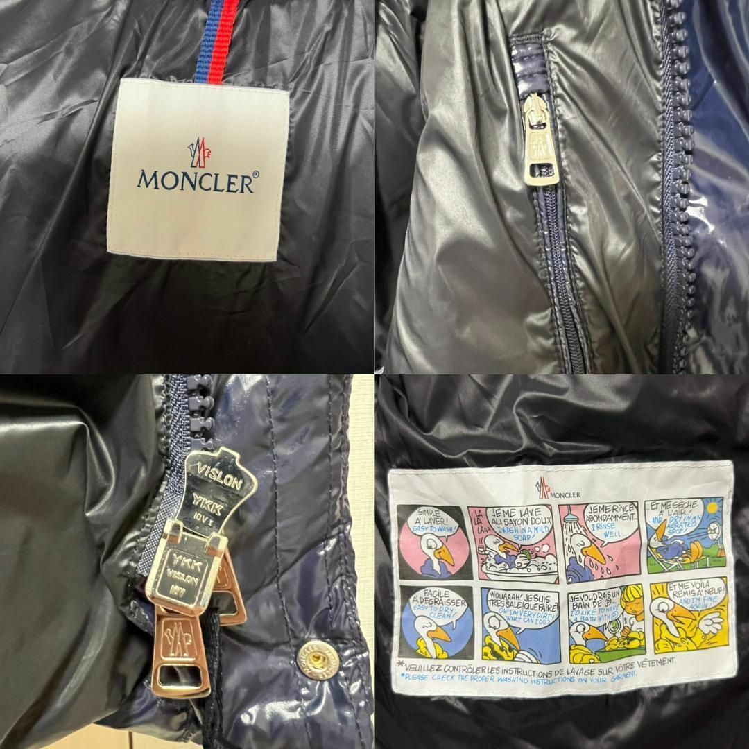 新品・正規品☆MONCLER HANOVERIAN ダウンジャケット　3 紺 L