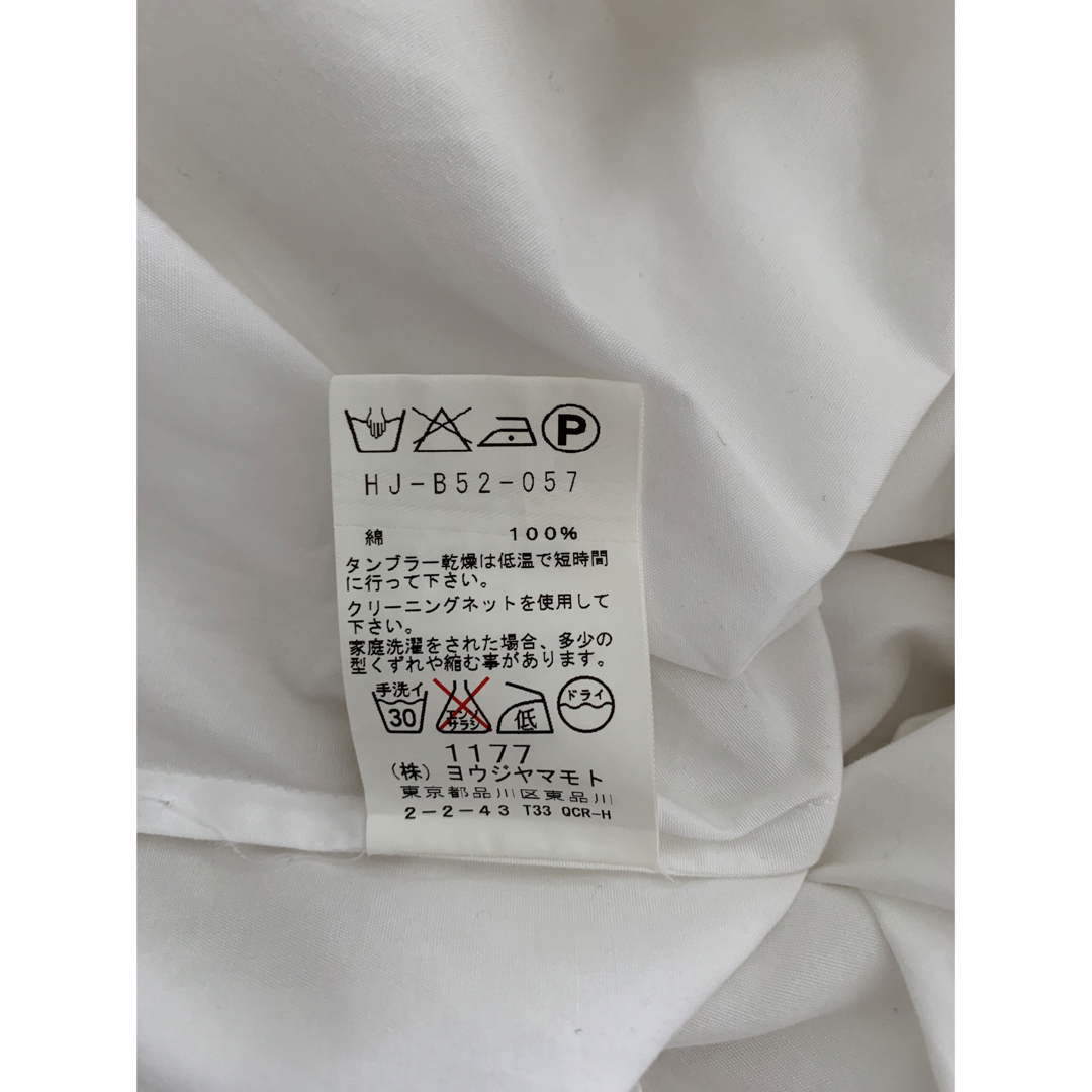 Yohji Yamamoto POUR HOMME(ヨウジヤマモトプールオム)のヨウジヤマモトプールオム　二枚襟コットンブロードシャツ メンズのトップス(シャツ)の商品写真