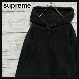 シュプリーム(Supreme)の428【即完売品】シュプリーム☆アーチビッグロゴポーラテックフリースパーカー美品(パーカー)