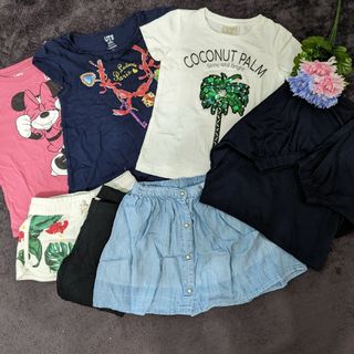 エイチアンドエム(H&M)の110サイズ⭐７枚セット♥ZARA　GAP　エイチアンドエムユニクロ(Tシャツ/カットソー)