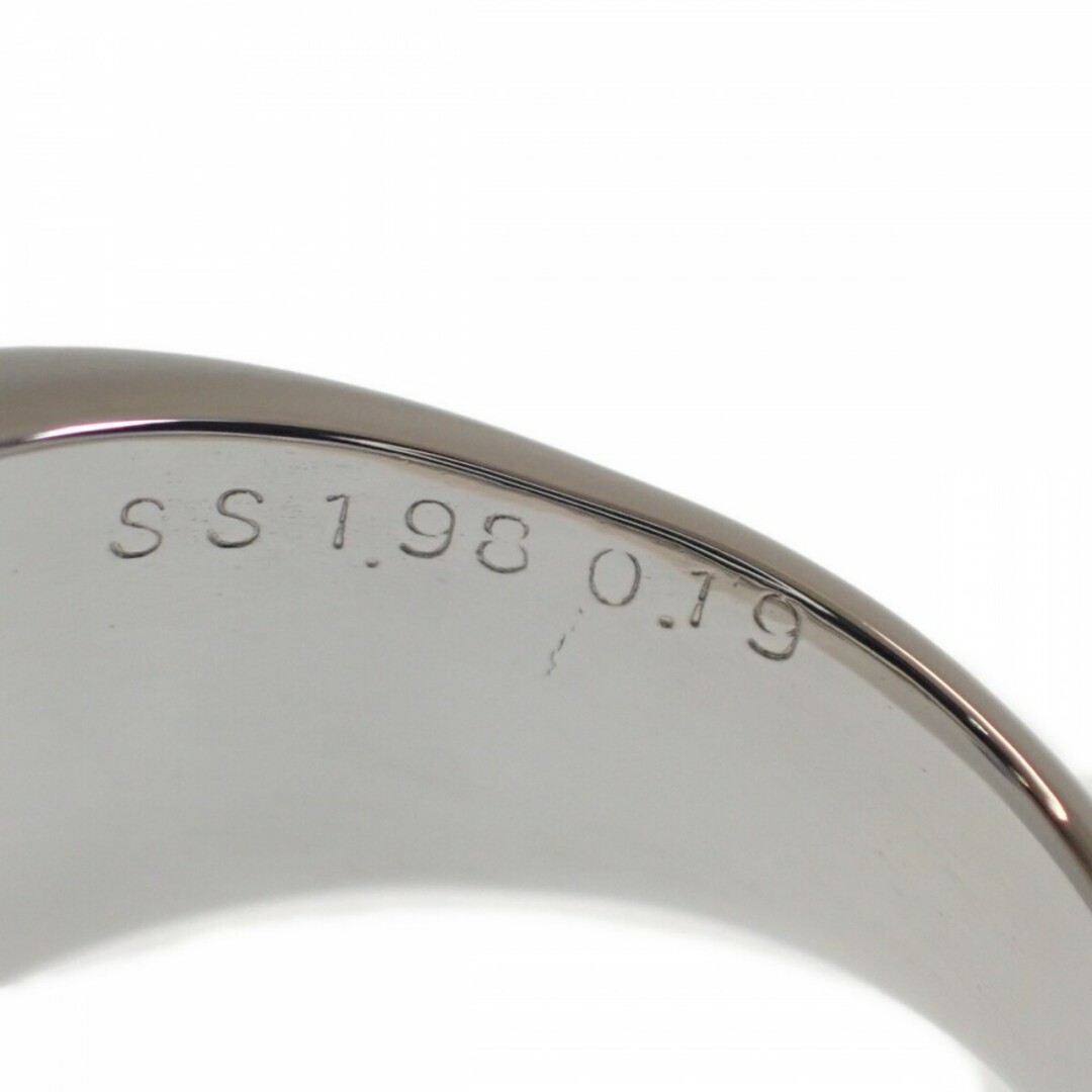 【Aランク】デザイン リング 指輪 スターサファイア ダイヤモンド K18YG Pt900 約19~20号 ジュエリー アクセサリー【ISEYA】 6