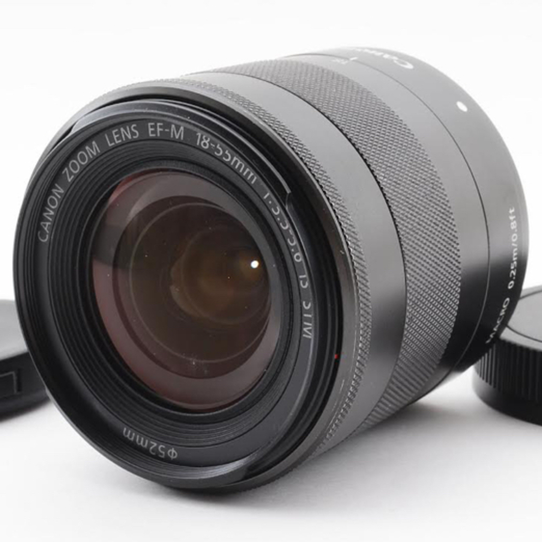 Canon - CANON EF-M 18-55mm F3.5-5.6 STM 訳有動作良好の通販 by