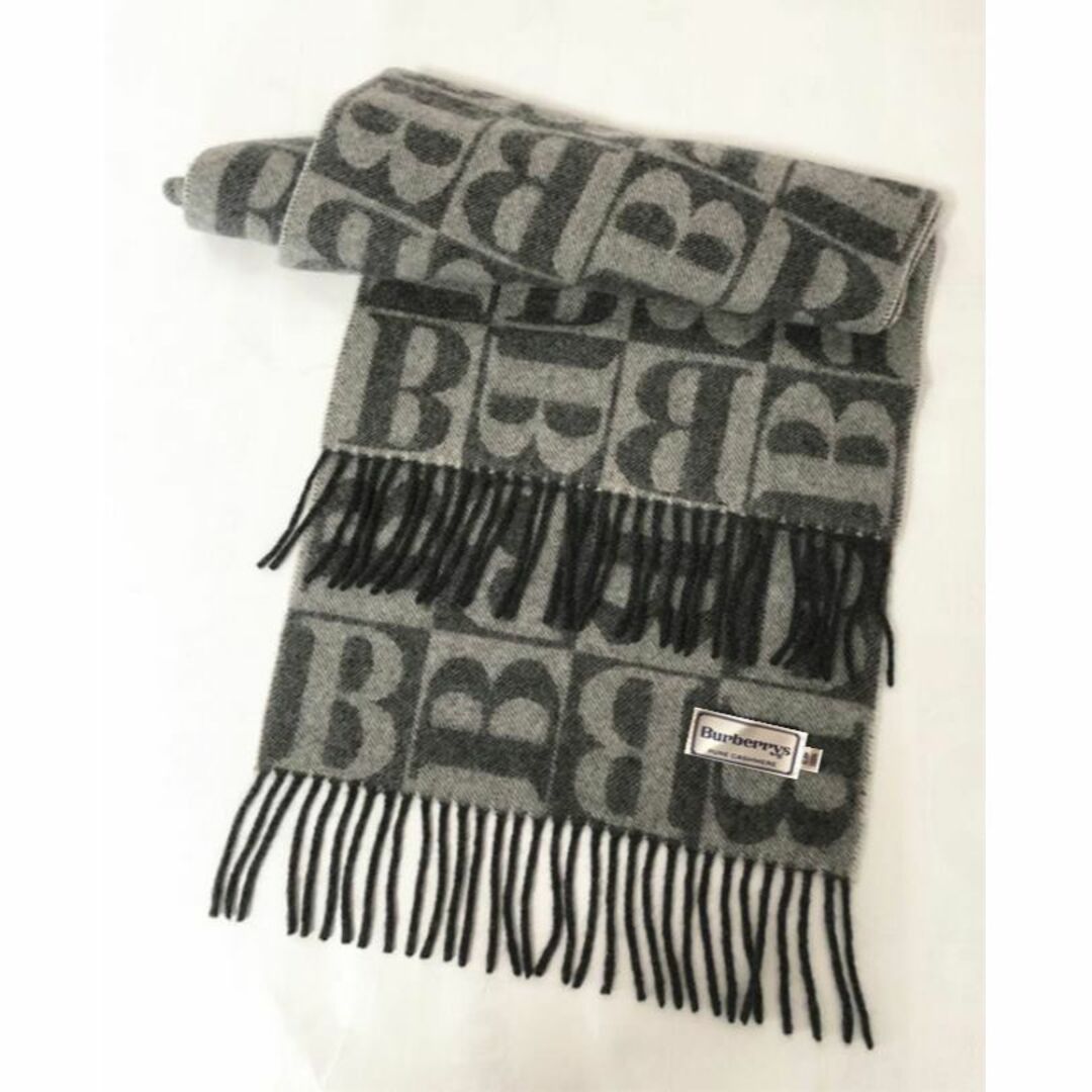 BURBERRY - BURBERRYバーバリー【超レア】カシミヤ B柄リバーシブル