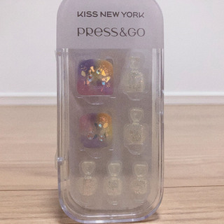 キスニューヨーク(KISS NEWYORK)のPress&Go luxury-プレスアンドゴーラグジュアリー　ネイルチップ(つけ爪/ネイルチップ)