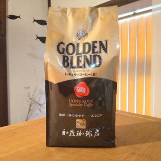 カトウコーヒーテン(加藤珈琲店)の加藤珈琲店　コーヒー豆　GOLDEN BLEND　500g(コーヒー)