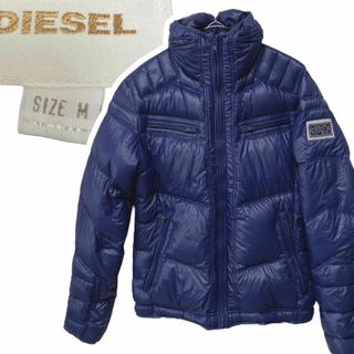 DIESEL　ダウンジャケット MA-1 ネイビー ほぼ新品 定価4万円程度