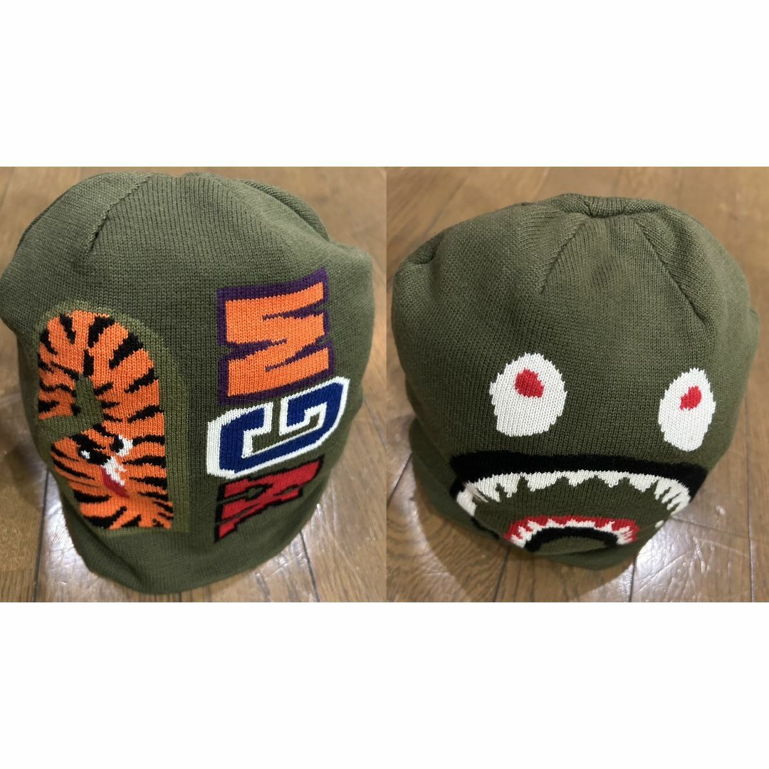 BAPE ニット帽 ビーニー - ニットキャップ