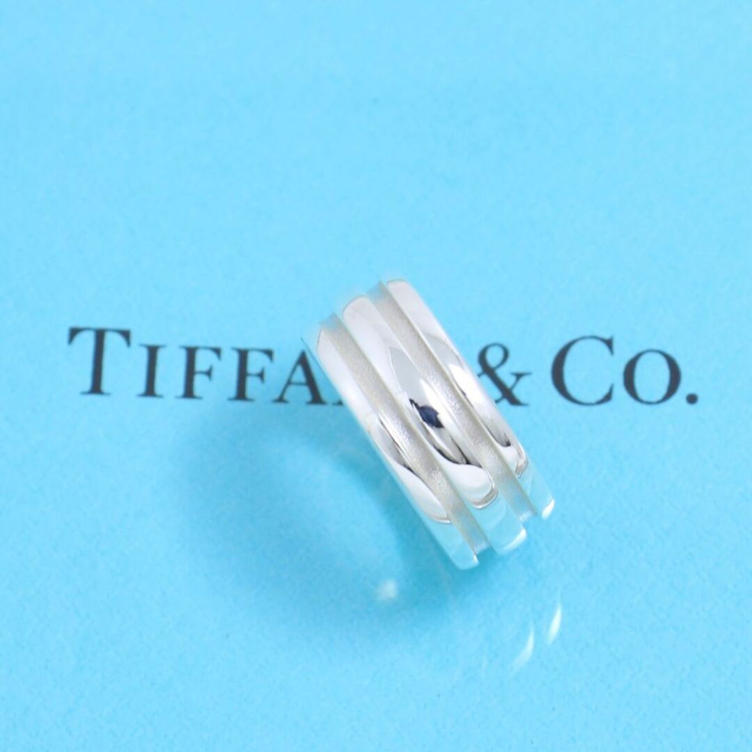 Tiffany & Co.(ティファニー)のティファニー　TIFFANY　16号　グルーブド　ダブル　リング　廃盤　希少 レディースのアクセサリー(リング(指輪))の商品写真