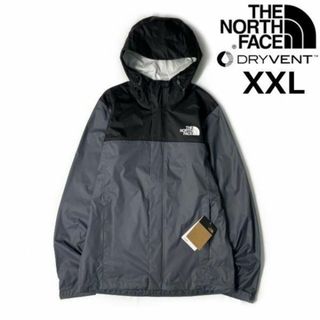 ザノースフェイス(THE NORTH FACE)のノースフェイス ナイロンジャケット (XXL)グレー(ロゴプリント)180915(マウンテンパーカー)