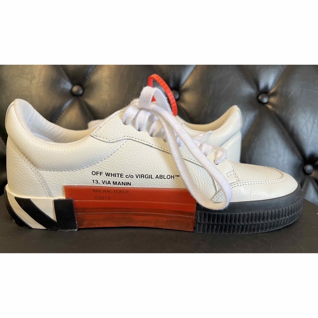 Off-White オフホワイト　ローカット　本革　スニーカー