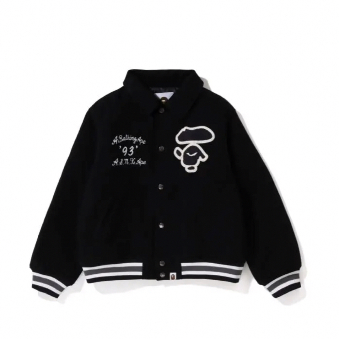 A BATHING APE(アベイシングエイプ)のAPE Melton Varsity Jacket メンズのジャケット/アウター(スタジャン)の商品写真