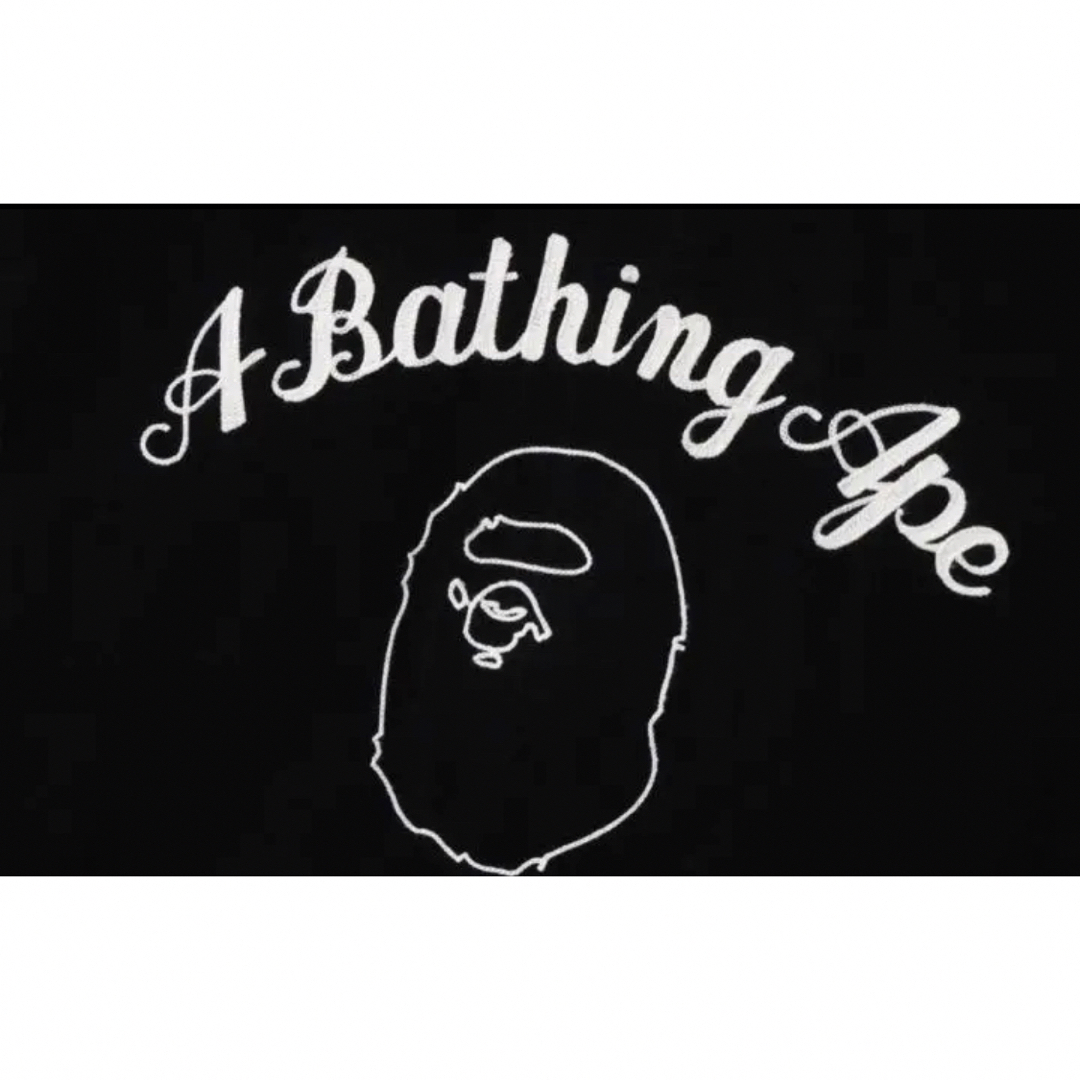 A BATHING APE(アベイシングエイプ)のAPE Melton Varsity Jacket メンズのジャケット/アウター(スタジャン)の商品写真